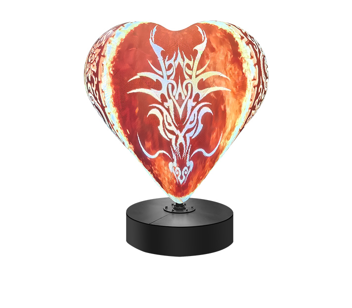 Pantalla LED de forma irregular