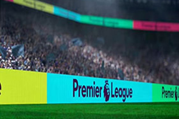 Pantalla led del estadio P2.5