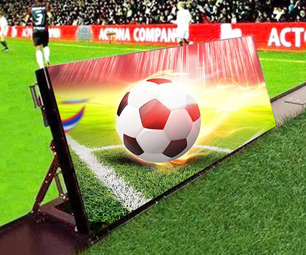 P5 축구 지도된 전시 스크린