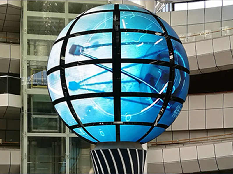 Kinetic LED Display for Museums and Digi